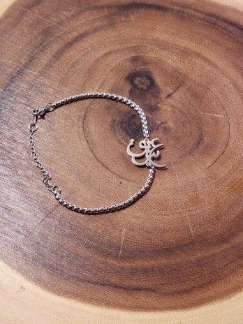 Love عشق Calligraphy Bracelet – Stainless Steel, Silver Tone