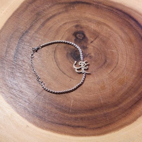 Love عشق Calligraphy Bracelet - Stainless Steel, Silver Tone